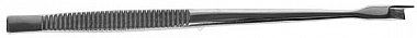 Долото с рифленой ручкой плоское, левое, 6 мм, 175 мм