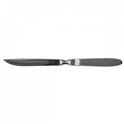 Нож ветеринарный ампутационный большой из углеродистой стали НВЛ 315х80
