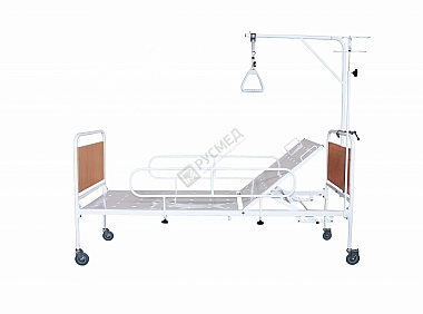 Кровать медицинская функциональная с регулируемой по углу наклона головной секцией КМФ-01-"Ока-Медик"