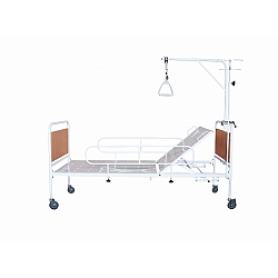Кровать медицинская функциональная с регулируемой по углу наклона головной секцией КМФ-01-"Ока-Медик"